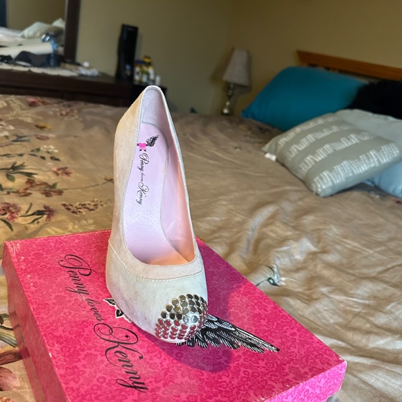 Penny loves Kenny suede platform heels - Picture 2 of 2
